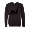 Unisex Sponge Fleece Raglan Crewneck Sweatshirt Thumbnail