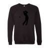 Unisex Sponge Fleece Raglan Crewneck Sweatshirt Thumbnail