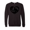 Unisex Sponge Fleece Raglan Crewneck Sweatshirt Thumbnail