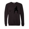 Unisex Sponge Fleece Raglan Crewneck Sweatshirt Thumbnail