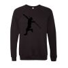 Unisex Sponge Fleece Raglan Crewneck Sweatshirt Thumbnail