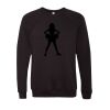 Unisex Sponge Fleece Raglan Crewneck Sweatshirt Thumbnail