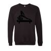 Unisex Sponge Fleece Raglan Crewneck Sweatshirt Thumbnail
