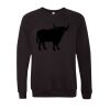 Unisex Sponge Fleece Raglan Crewneck Sweatshirt Thumbnail