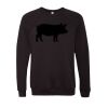 Unisex Sponge Fleece Raglan Crewneck Sweatshirt Thumbnail