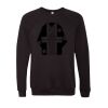 Unisex Sponge Fleece Raglan Crewneck Sweatshirt Thumbnail