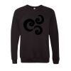 Unisex Sponge Fleece Raglan Crewneck Sweatshirt Thumbnail
