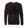 Unisex Sponge Fleece Raglan Crewneck Sweatshirt Thumbnail