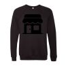 Unisex Sponge Fleece Raglan Crewneck Sweatshirt Thumbnail