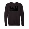 Unisex Sponge Fleece Raglan Crewneck Sweatshirt Thumbnail