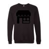 Unisex Sponge Fleece Raglan Crewneck Sweatshirt Thumbnail