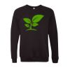 Unisex Sponge Fleece Raglan Crewneck Sweatshirt Thumbnail