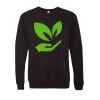 Unisex Sponge Fleece Raglan Crewneck Sweatshirt Thumbnail