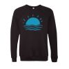 Unisex Sponge Fleece Raglan Crewneck Sweatshirt Thumbnail