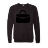 Unisex Sponge Fleece Raglan Crewneck Sweatshirt Thumbnail