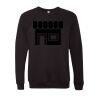 Unisex Sponge Fleece Raglan Crewneck Sweatshirt Thumbnail