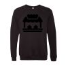 Unisex Sponge Fleece Raglan Crewneck Sweatshirt Thumbnail