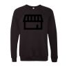 Unisex Sponge Fleece Raglan Crewneck Sweatshirt Thumbnail