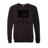 Unisex Sponge Fleece Raglan Crewneck Sweatshirt Thumbnail