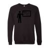 Unisex Sponge Fleece Raglan Crewneck Sweatshirt Thumbnail