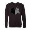 Unisex Sponge Fleece Raglan Crewneck Sweatshirt Thumbnail