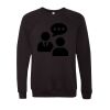 Unisex Sponge Fleece Raglan Crewneck Sweatshirt Thumbnail