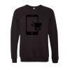 Unisex Sponge Fleece Raglan Crewneck Sweatshirt Thumbnail