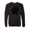 Unisex Sponge Fleece Raglan Crewneck Sweatshirt Thumbnail