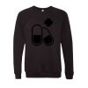 Unisex Sponge Fleece Raglan Crewneck Sweatshirt Thumbnail