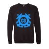 Unisex Sponge Fleece Raglan Crewneck Sweatshirt Thumbnail
