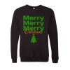 Unisex Sponge Fleece Raglan Crewneck Sweatshirt Thumbnail