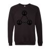 Unisex Sponge Fleece Raglan Crewneck Sweatshirt Thumbnail