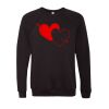 Unisex Sponge Fleece Raglan Crewneck Sweatshirt Thumbnail