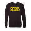 Unisex Sponge Fleece Raglan Crewneck Sweatshirt Thumbnail