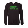 Unisex Sponge Fleece Raglan Crewneck Sweatshirt Thumbnail