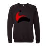 Unisex Sponge Fleece Raglan Crewneck Sweatshirt Thumbnail