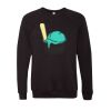 Unisex Sponge Fleece Raglan Crewneck Sweatshirt Thumbnail
