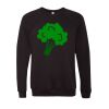 Unisex Sponge Fleece Raglan Crewneck Sweatshirt Thumbnail