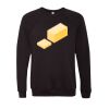 Unisex Sponge Fleece Raglan Crewneck Sweatshirt Thumbnail