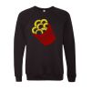 Unisex Sponge Fleece Raglan Crewneck Sweatshirt Thumbnail