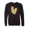 Unisex Sponge Fleece Raglan Crewneck Sweatshirt Thumbnail