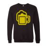 Unisex Sponge Fleece Raglan Crewneck Sweatshirt Thumbnail