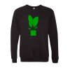 Unisex Sponge Fleece Raglan Crewneck Sweatshirt Thumbnail