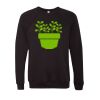 Unisex Sponge Fleece Raglan Crewneck Sweatshirt Thumbnail