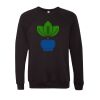 Unisex Sponge Fleece Raglan Crewneck Sweatshirt Thumbnail