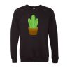 Unisex Sponge Fleece Raglan Crewneck Sweatshirt Thumbnail