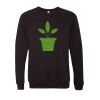 Unisex Sponge Fleece Raglan Crewneck Sweatshirt Thumbnail