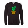 Unisex Sponge Fleece Raglan Crewneck Sweatshirt Thumbnail