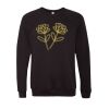 Unisex Sponge Fleece Raglan Crewneck Sweatshirt Thumbnail