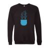 Unisex Sponge Fleece Raglan Crewneck Sweatshirt Thumbnail